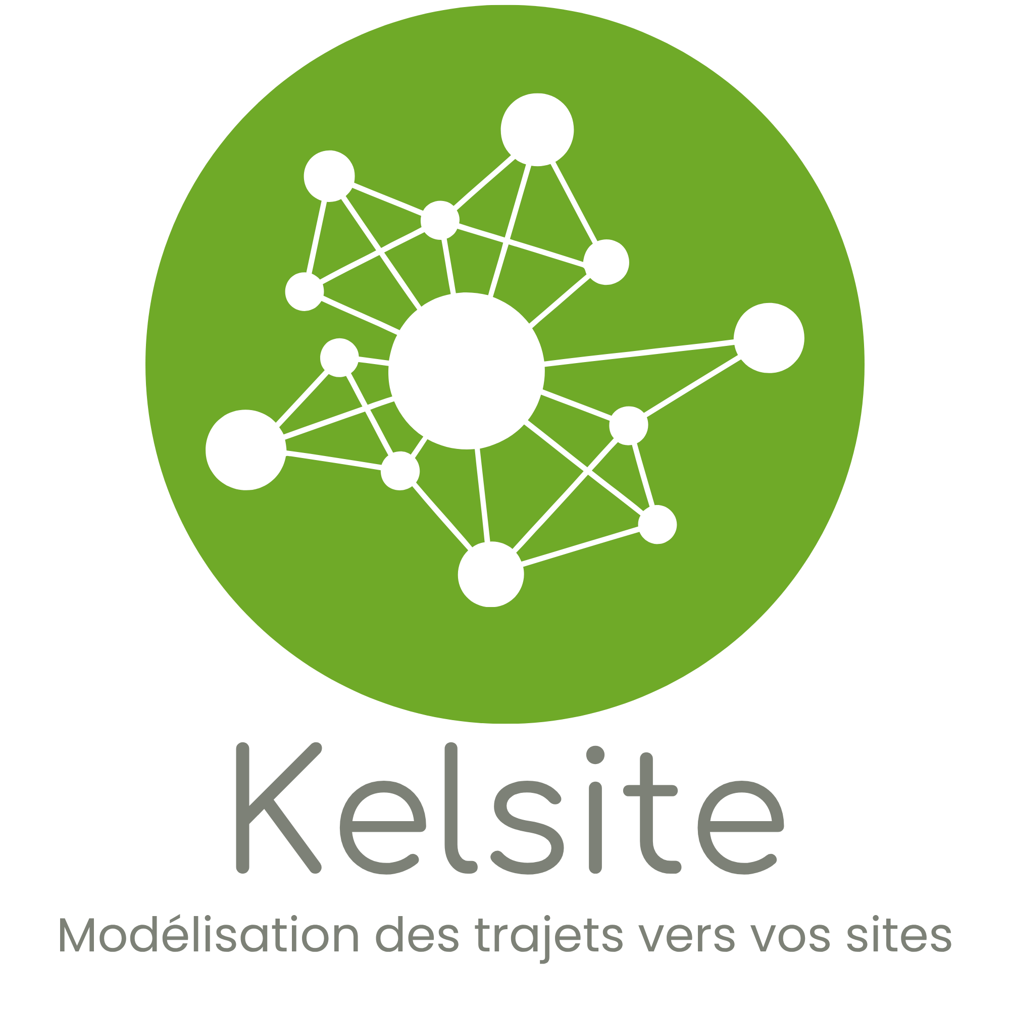 Kelsite, powered by 1km à Pied